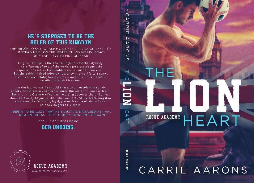 Cover Reveal: The Lion Heart by Carrie&nbsp;Aarons